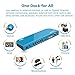 WAVLINK USB Laptop Docking Station Dual Monitors, DisplayLink Computer Dock for M1 M2 Mac and Windows, ChromeOS, Ubuntu 20.04/22.04 (HDMI & HDMI/DVI/VGA, 6xUSB Ports, LAN, Audio)