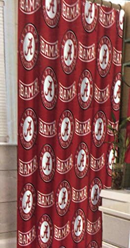 NCAA University of Alabama Decorative Bath Collection - Shower Curtain