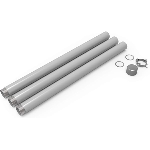 Amazon.com: Windscreen4less Outdoor Sun Shade Sail Post Pole Kit