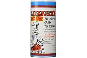 Cavender's All Purpose Greek Seasoning (Salt Free/No MSG) - 7 oz (pack of 12)-