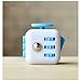 CHIRISEN Fidget Cube Relieves Stress And Anxiety for Children and Adults Anxiety Attention Toy (White Blue)