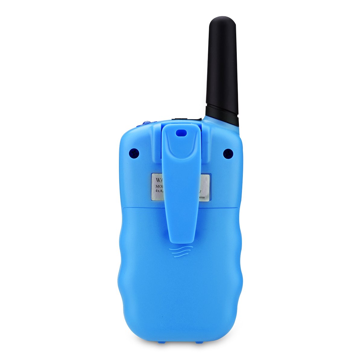 FLOUREON Walkie Talkies for Kids, 8 Channel 2-Way Radio Toys Long Distance Range 4PCS Blue Interphone