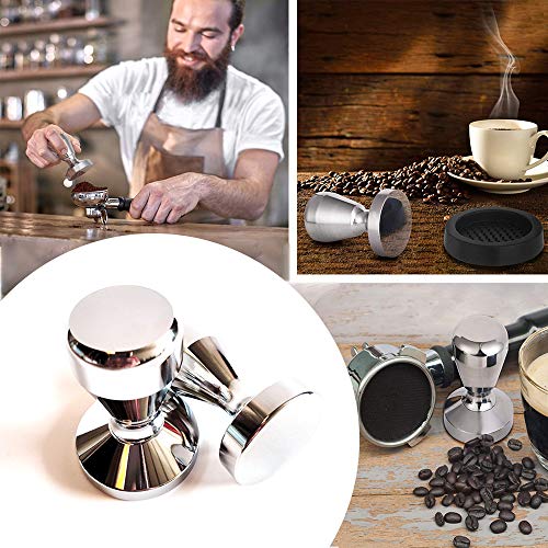IWILCS 51mm Kaffee Tamper Set, Kaffeestampfer aus Edelstahl, Barista Tamper Set, Edelstahl Espresso Tamper, mit… – Bild 7