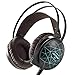 marsboy Gaming Headset Xbox One, Gaming Headset with Mic 3.5, LED Headset for Computer Breathing Light, Gaming Headset for PS4 Xbox One Light and Comfy