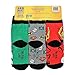 DC Comics Toddler Or Little Boys Justice League Crew Socks, Multicolored, 2T/3T, 6-Pack