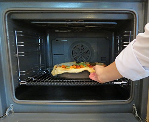 IDEALI Oven Protector Set: 2 Non-Stick Oven Liners + FREE 2 Oven Rack Guards| Quality BPA-Free, Easy 2 Clean & Dishwasher Safe| Top Liner Kit For Electric, Gas, Grill, Microwave and Toaster Ovens. - Thumbnail 7