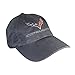 C7 Corvette Logo - Premium Garment Washed Cap/Hat (Charcoal)