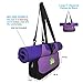 ASUTRA Compact Yoga MAT Bag/Stylish, Efficient & Lightweight / 16”x8 / Perfect for Yogis Needing Durable Eco Friendly Bag to Carry The Essentials