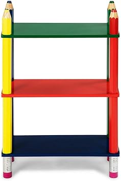 crayon bookshelf