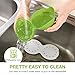 Egg Poacher, Cozzine Egg Cooker Silicone Egg Poaching Cups with Ring Standers, NonStick Boiled Egg Maker For Microwave or Stovetop Egg Cooking, BPA Free