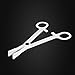 Forceps Clamps Piercing Tools - Yuelong 25PCS Disposable Sterile Slotted Navel Forceps Clamps Piercing Tools for Piercing Supplies,Piercing Needles