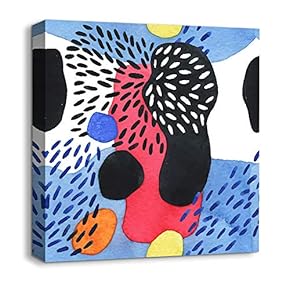 signwin Canvas Wall Art Abstract Color Canvas Prints...