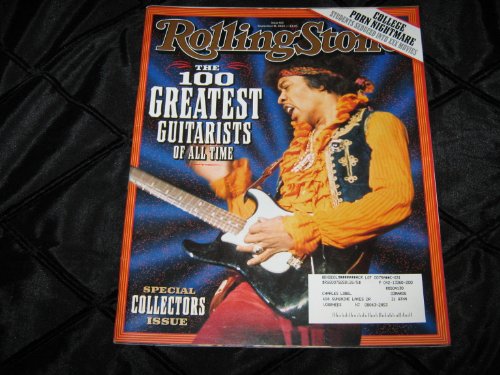 Rolling Stone Magazine (The 100 Greatest Guitarists Of All Time ...