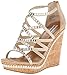 Not Rated Women's Blue Sea Wedge Sandal