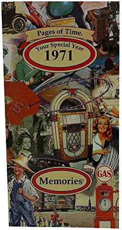 Memory Card 1971: 47th Birthday or 47th Anniversary Keepsake Commemorative Card