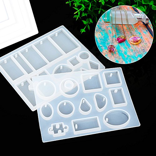 image for Mtlee 119 Pieces Jewelry Casting Molds and Tools Set, Include Assorted