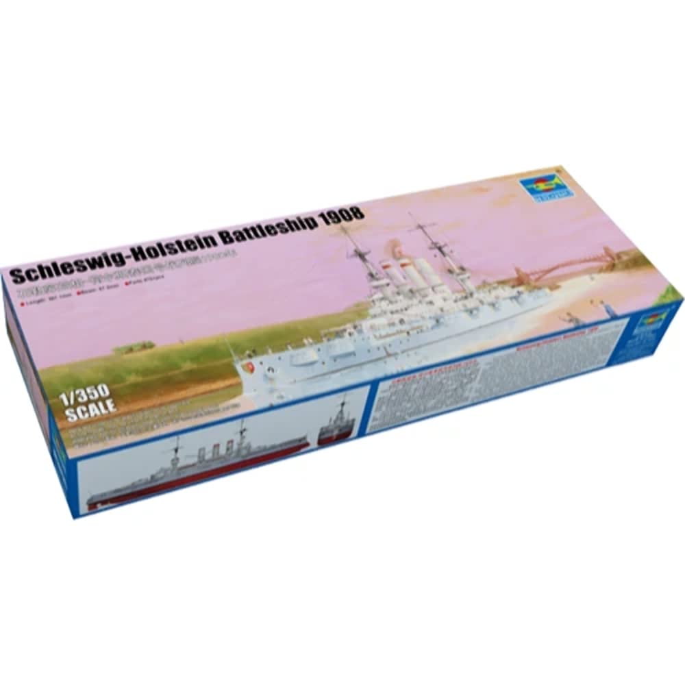 Trumpeter 1:350 - Schlesig- Holstein Battelship 1908