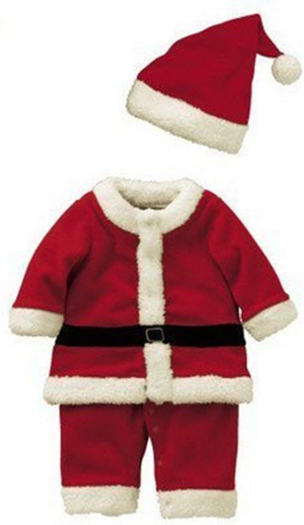 baby in santa outfit