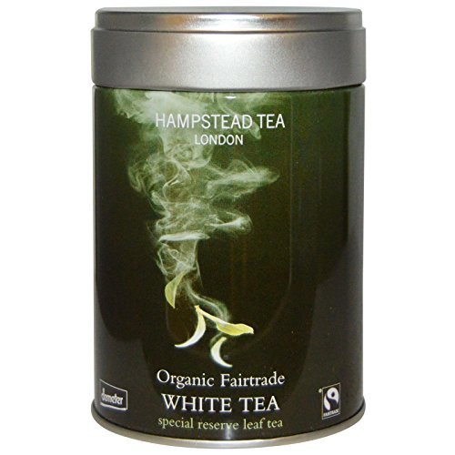 Hampstead Tea, Organic Fairtrade White Tea, 0.88 oz (25 g)