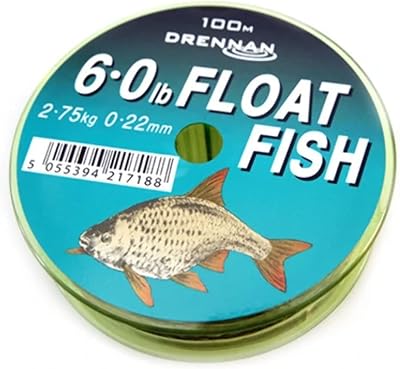 Drennan Float Fish Line 6lb Olive Green 100m Spool New Version