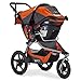 BOB Revolution Flex 2.0 Jogging Stroller - Up to 75 Pounds - UPF 50+ Canopy - Adjustable Handlebar, Canyon