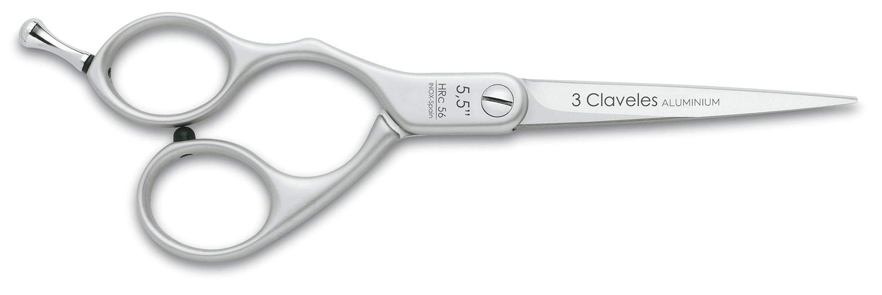3 Clips, Hair Scissors (5.5") - 1 unit