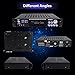 4-Channel Home Audio Power Amplifier – w/ 70V Output – 1000 Watt Rack Mount Stereo Receiver w/ AM FM Tuner, Headphone, Microphone Input for Karaoke, Great for Commercial Entertainment Use – Pyle PT720Athumb 2