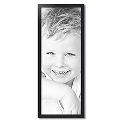 ArtToFrames 14x37 Inch Black Picture Frame, This