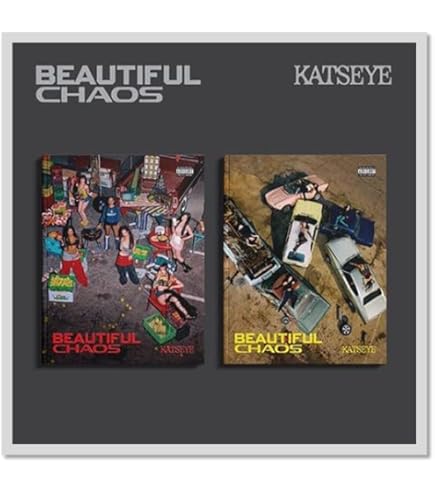 Album KATSEYE Beautiful Chaos 2nd EP (Chaotic Version) - Édition Physique Avec Livre Photo, CD, Polaroid, Cartes Et Autocollants