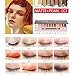 Cosprof 12 Colors Professional Eyeshadow Pallete Face Matte & Shimmer Makeup Eye shadow Palette Nudes Warm Natural Neutral Smoky Cosmetic Eye Shadows,Matte+Pearl（C）