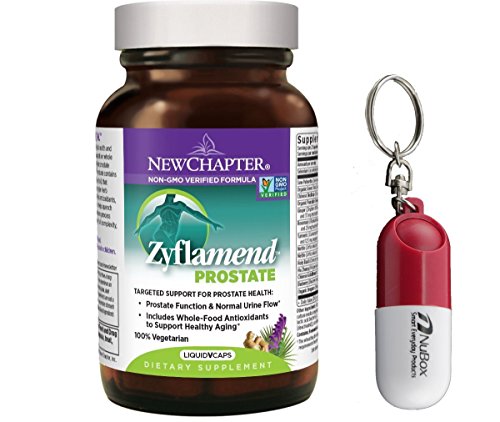 New Chapter Zyflamend Prostate, Vegetarian Capsules 60 count w/ NuBox PillBox Bundle New Chapter Zyflamend Prostate, Vegetarian Capsules 60 count w/ NuBox PillBox Bundle