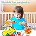 LUKAT Take Apart Toys Truck Toddler DIY Assembly Construction Bulldozer with Drill Tool/ Music/ Lights, Kids STEM Toy Car for 3-4-5 Years Old Boys Preschool Learning