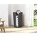 DOKEHOM 82L Large Laundry Basket (6 Colors), Collapsible Fabric Laundry Hamper, Foldable Clothes Bag, Folding Washing Bin (Dark Grey, L)