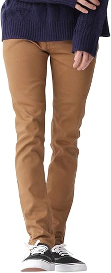 Amazon モノマート Mono Mart チノパン ストレッチ スリム スキニー カラーパンツ カツラギ メンズ スキニー メンズ キャメルブラウン Sサイズ ロングパンツ 通販