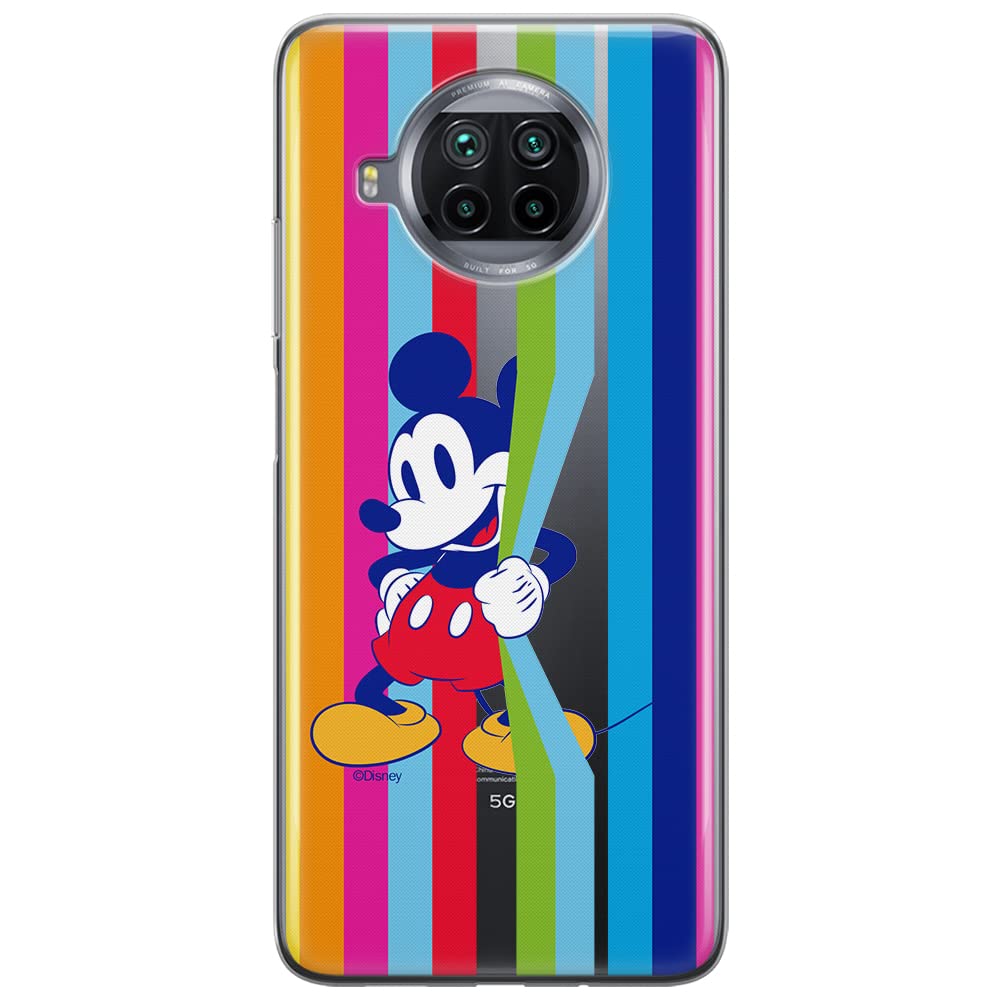 ERT GROUP mobile phone case for Xiaomi MI 10T LITE/REDMI NOTE 9 PRO 5G original and officially Licensed Disney pattern Mickey 026 adapted to the shape of the mobile phone, partially transparent