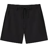 JWM 5" 7" Inseam Men's Golf Shorts Stretch Lightweight Hybrid Casual Work Dress Short with Multi Pockets Flat Front Quick Dry