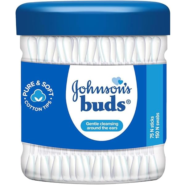 Amazon.com: Johnson's Baby Cotton Buds - 1 X 200 Drum