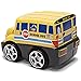 Kid Galaxy PBS Kids Toy School Bus. Soft Push Car Vehicle for Toddlers, Kids Age 18 Months & Up, Yellow. Juguetes Coche Camión para Niños. from Co. Behind Caillou, Cat in The Hat & Clifford Vehicle