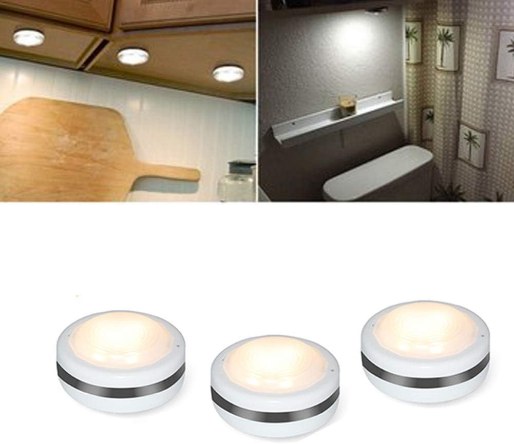 EMVANV Kabellose LED-Schrankbeleuchtung, Betrieb mit Fernbedienung