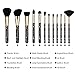 Docolor Makeup Brush Set 12PCS Premium Synthetic Foundation Brushes Set Brushes Kit for Eyeshadow Blending Blush Powder Concealers
