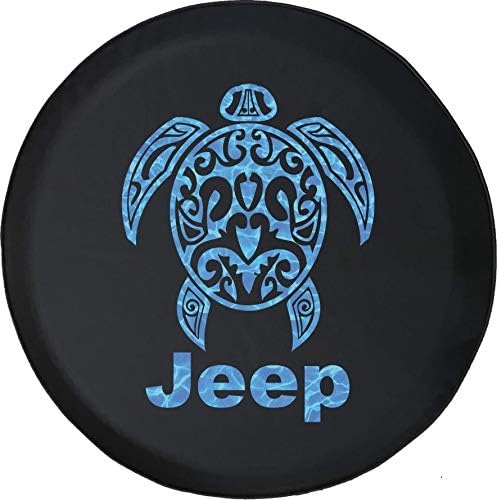 Spare Tire Cover Sea Turtle Diving Beach Marine Life Water Series Fits Jeep Tire Cover or Jeep Wrangler or RV 33 Inch