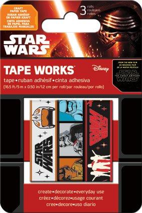 Washi Tape Tapeworks Star Wars Assortment 3 Spools