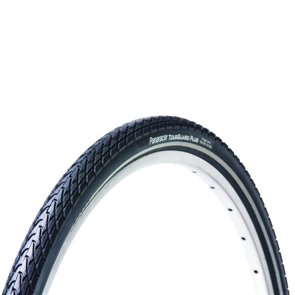 Panaracer Tour Guard Plus Wire Bead Tyre: Black/Black 700x25c