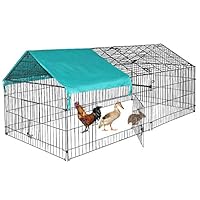 BestPet Chicken Coop Chicken Cage Pens Crate Rabbit Cage Enclosure Pet Playpen Exercise Pen