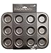 Masterclass Kitchencraft Baking Mince Pie Pan For 12-piece, Grey, 32 x 24cm
