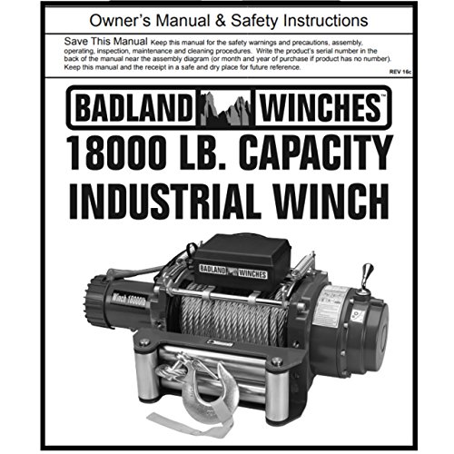 18000 lb Industrial / Tow Truck Electric Winch with Automatic Load