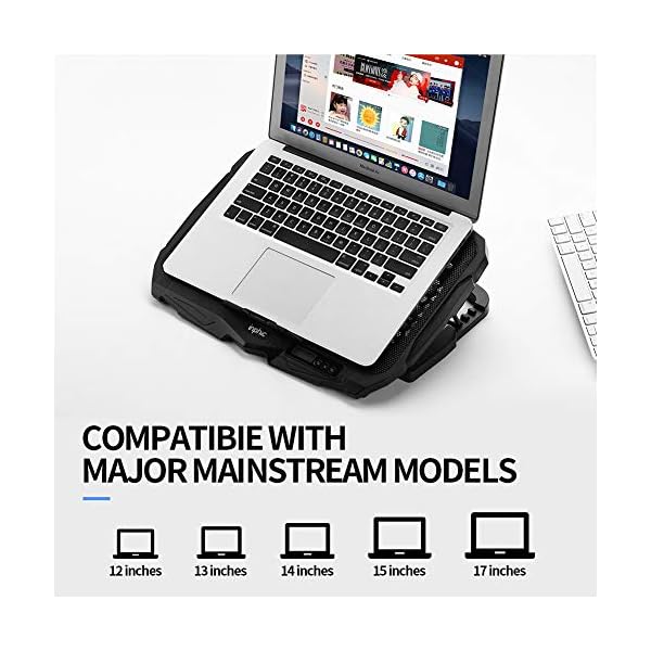 Laptop-Cooling-Pad-INPHIC-Super-Quiet-Four-Fans-Laptop-Cooler-Fitting-from-14-to-17-Inches-4-Adjustable-Levels-Laptop-Cooling-Stand-Metal-Mesh-Surface INPHIC Laptop Cooling Pad, Super Quiet Four Fans Laptop Cooler Fitting from 14 to 17 Inches, 4 Adjustable Levels Laptop…