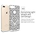 iPhone 7 Plus [5.5''] Case - Anwish Henna Totem Series Print Cover Vogue Soft TPU Crystal Back Unique Ultraslim Thin Clear Protect Case For iPhone 7 Plus