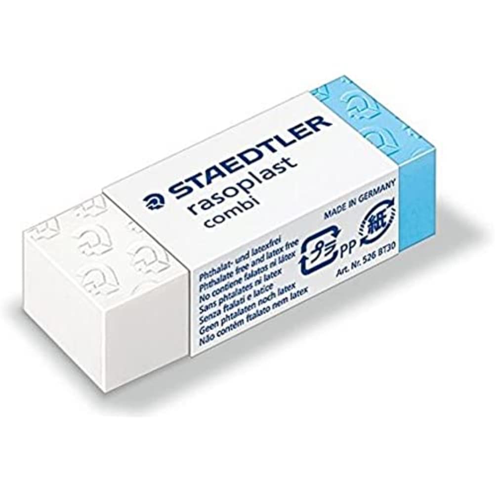 STAEDTLER Plastic Eraser Rasoplast Combi BT30 VE = 1