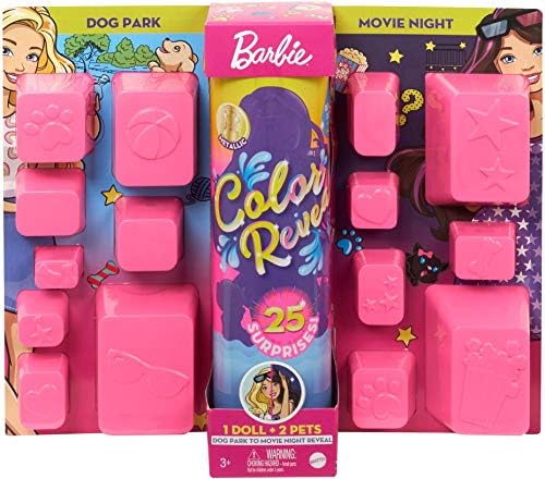 Barbie GPD56 Color Reveal Doll Set with 